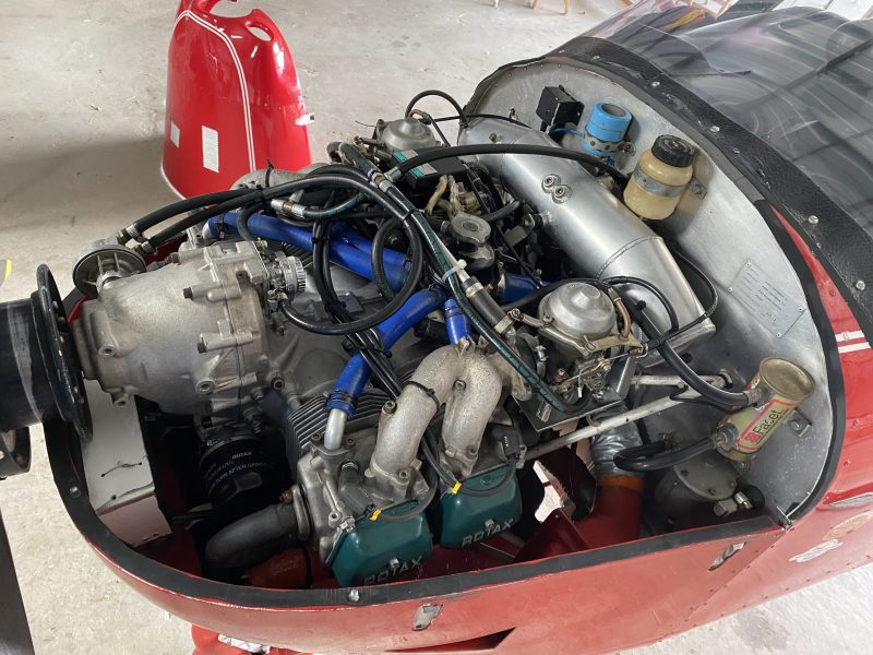 Motor Rotax 912 ULS 100 cv. 1450 horas